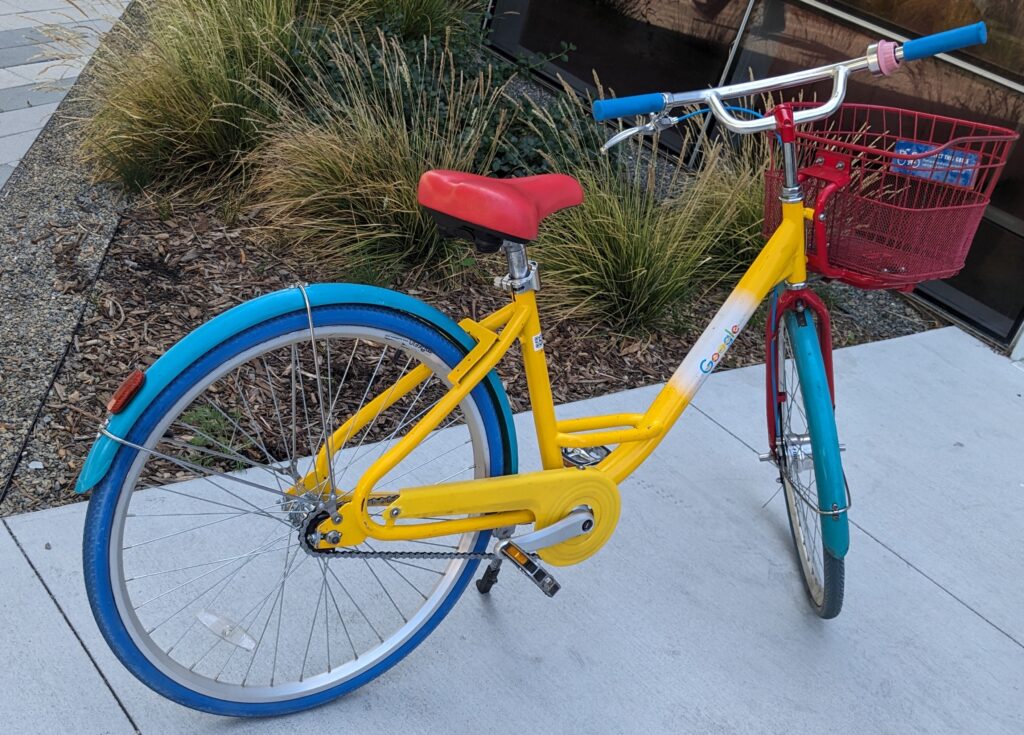 Googleの自転車