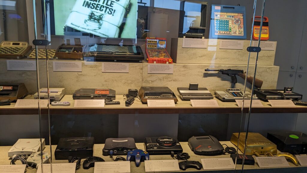 ゲーム機コーナー
