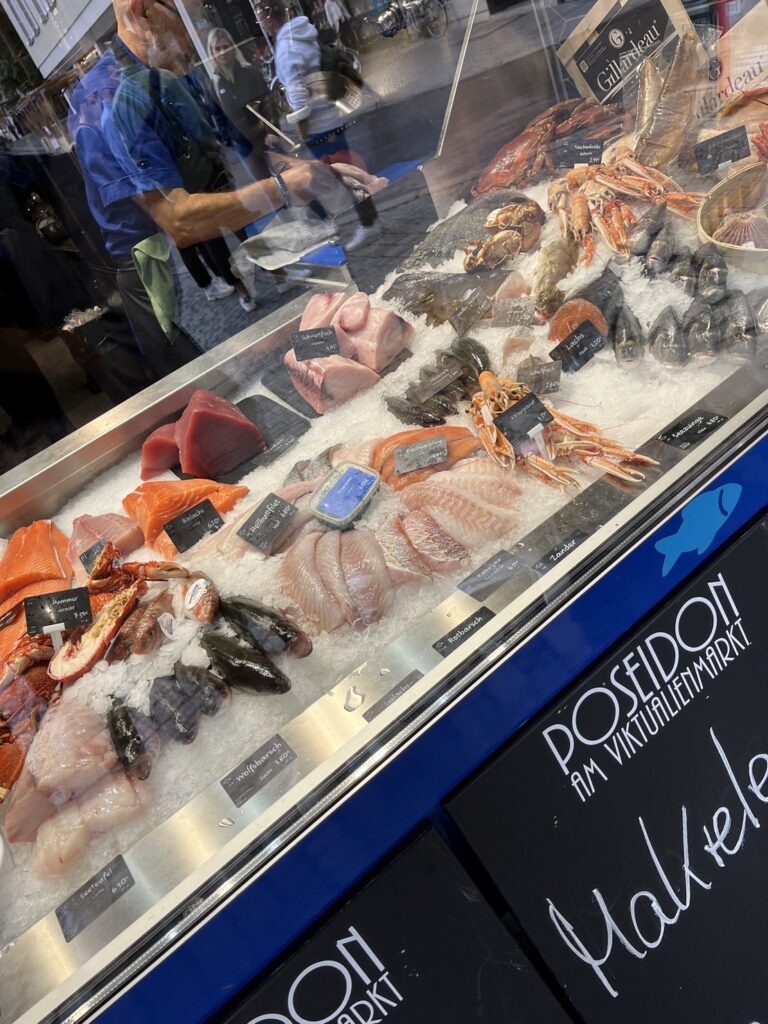 ミュンヘンの海鮮レストラン